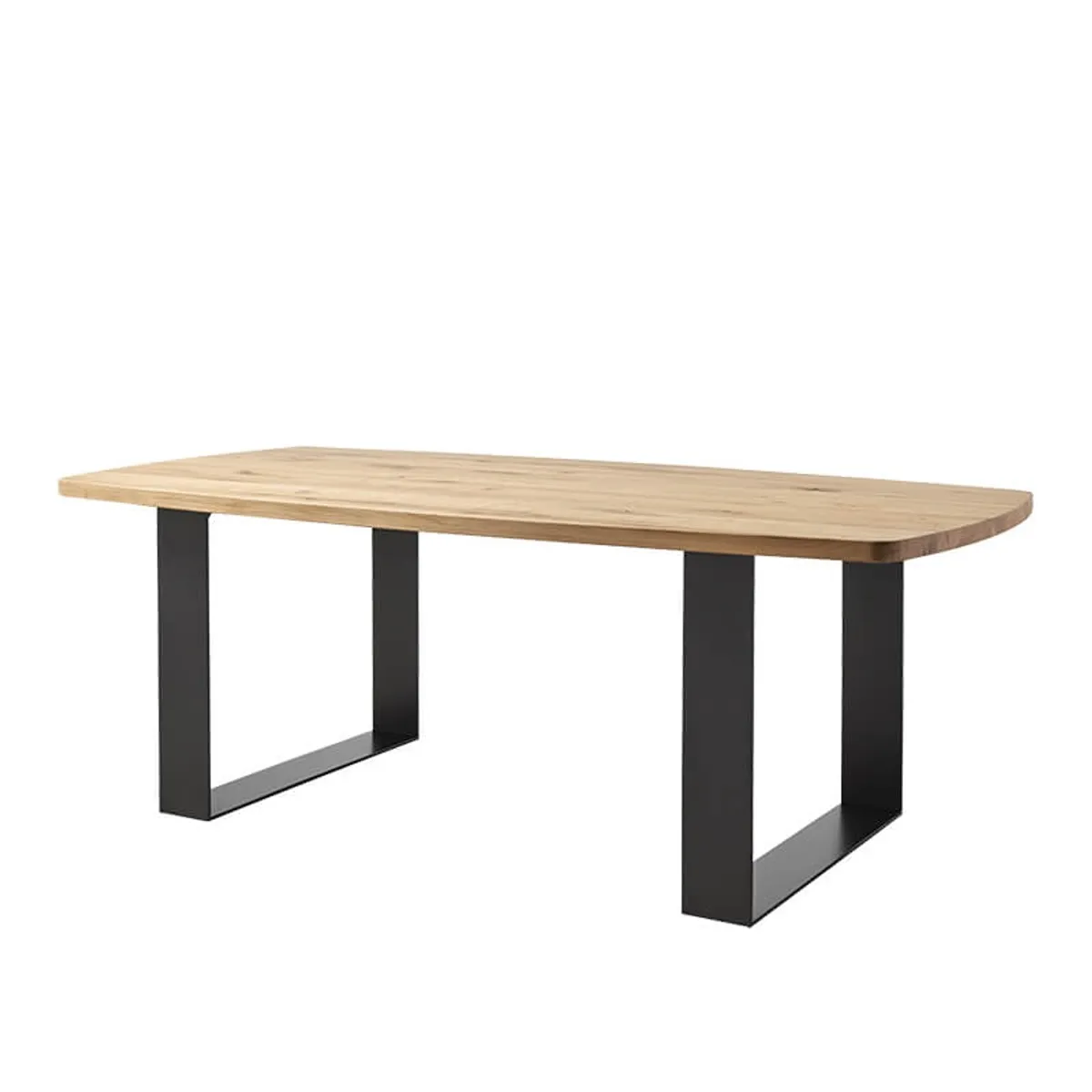 Carte - Table tonneau industrielle avec pieds traîneau — vue 4