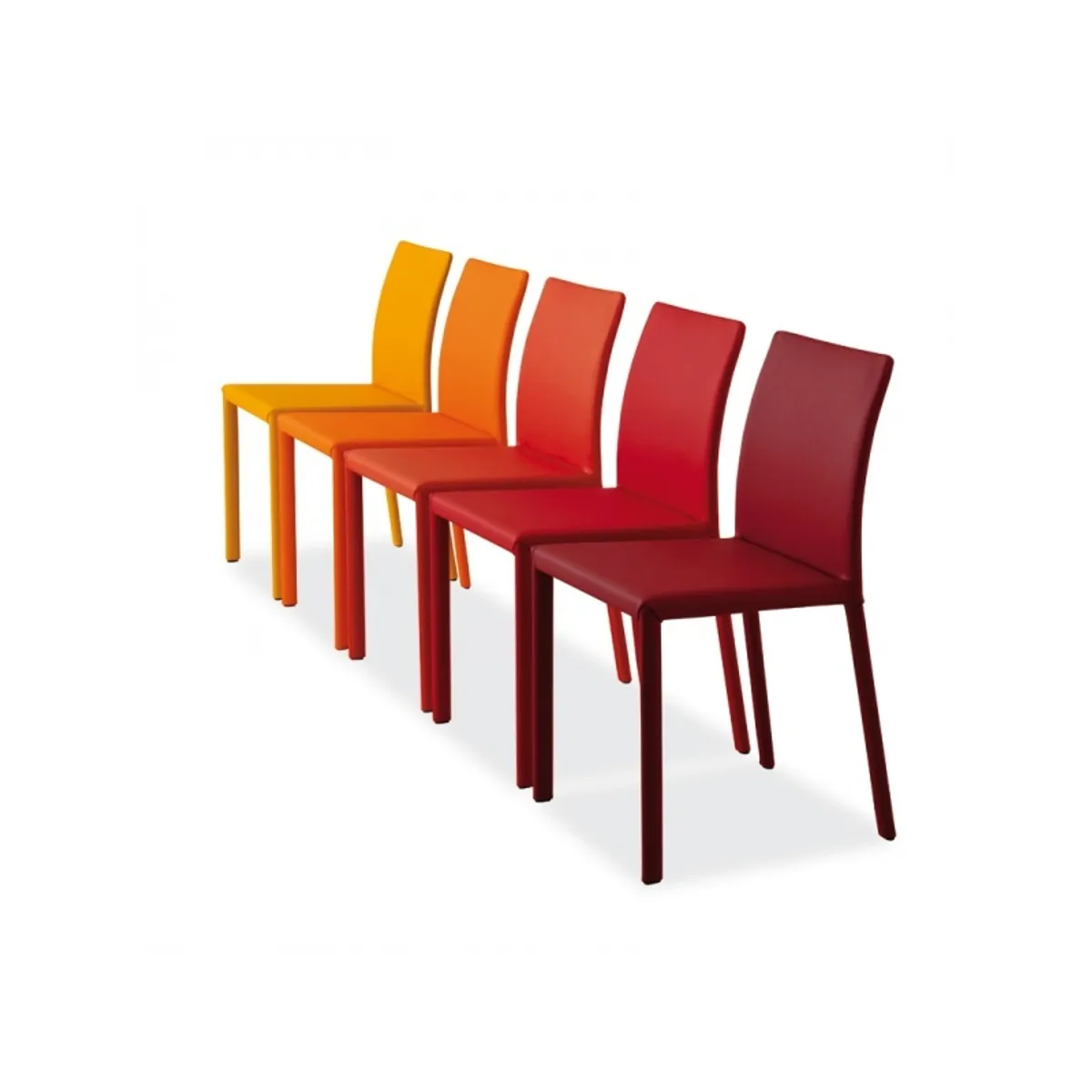 Kiris - Chaise en croûte de cuir italienne — vue 5