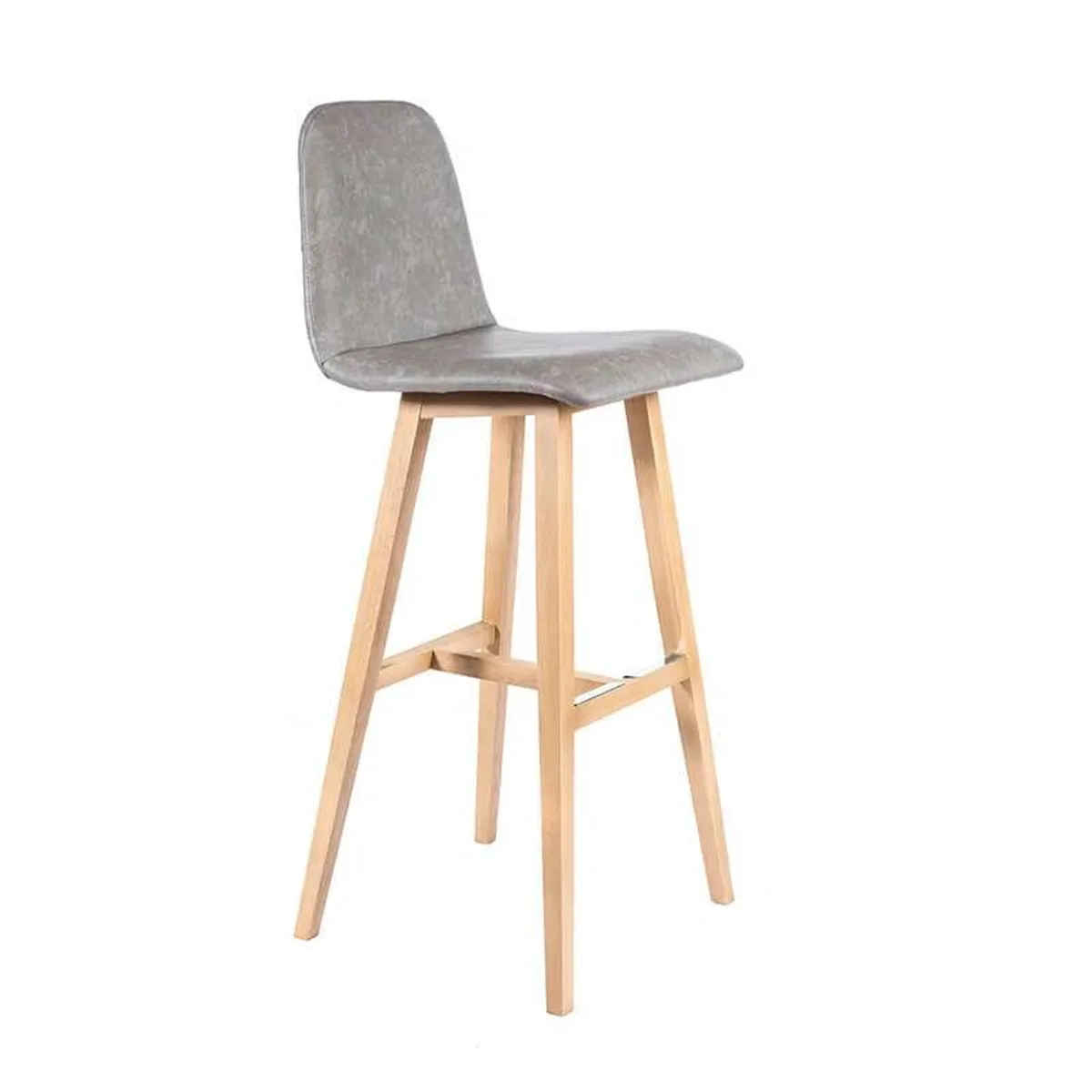 BarPandora diamant - Tabouret de bar scandinave avec pieds en bois