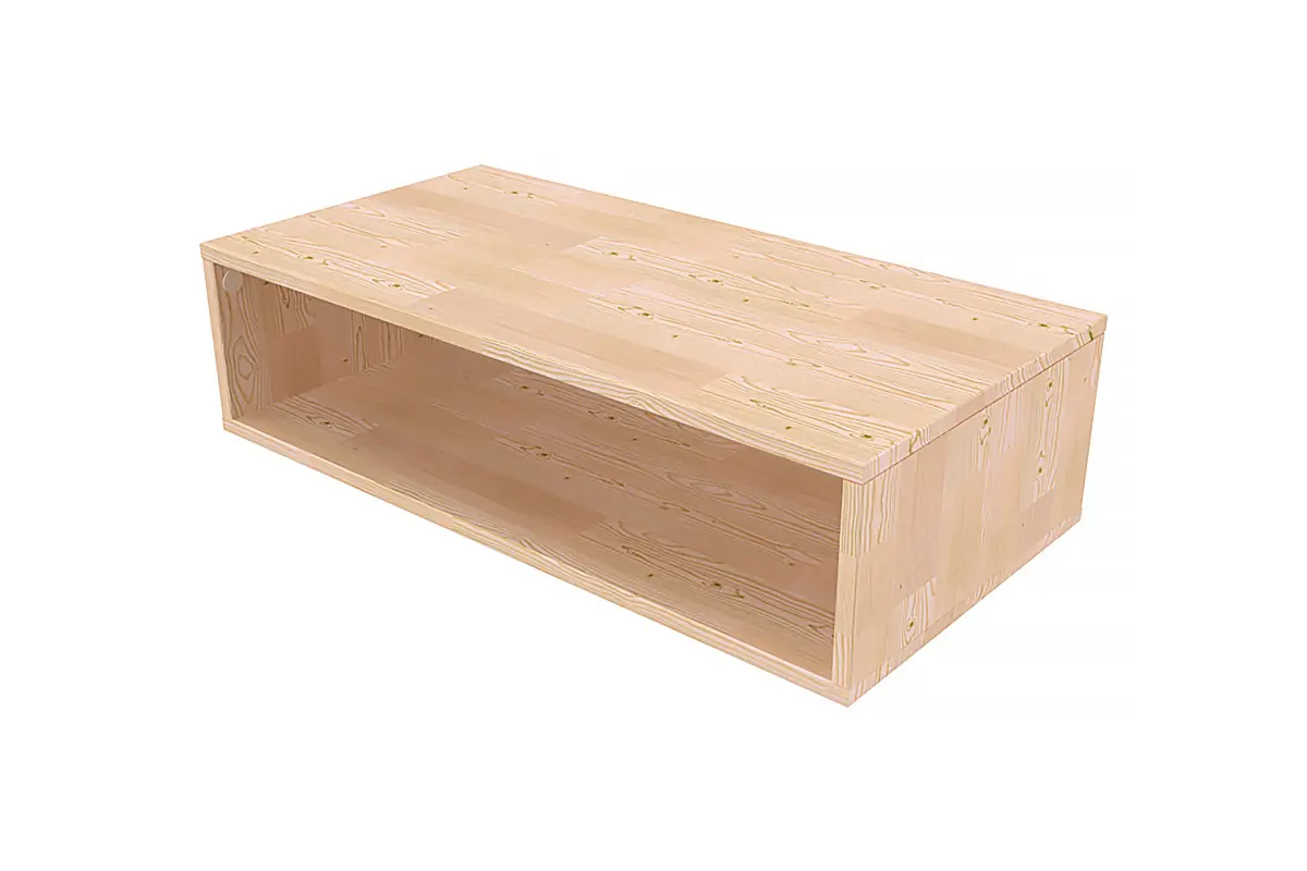 Cube de rangement bois cm