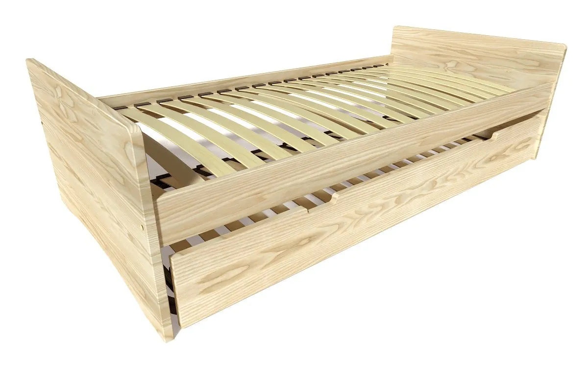 Lit gigogne ABC pin massif