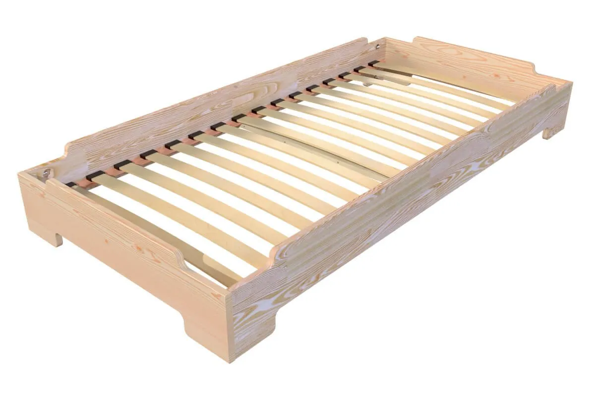 Lit Empilable - 1 place en Bois Massif