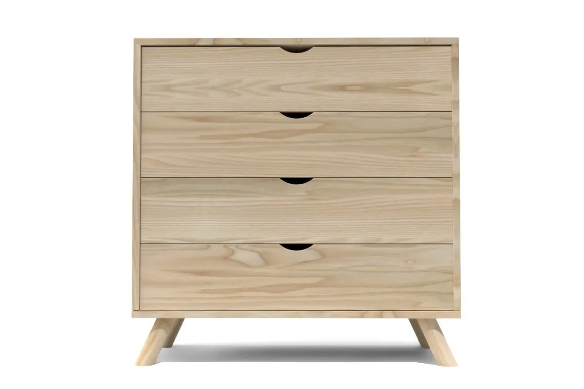Commode Scandinave en bois massif Viking — vue 4