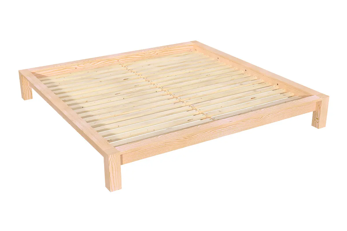Lit King Size bois massif