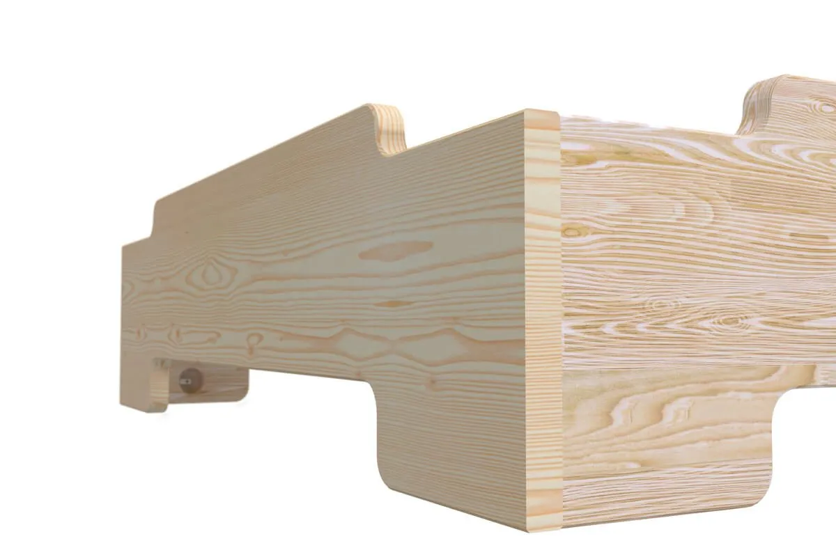 Lit Empilable - 1 place en Bois Massif — vue 6