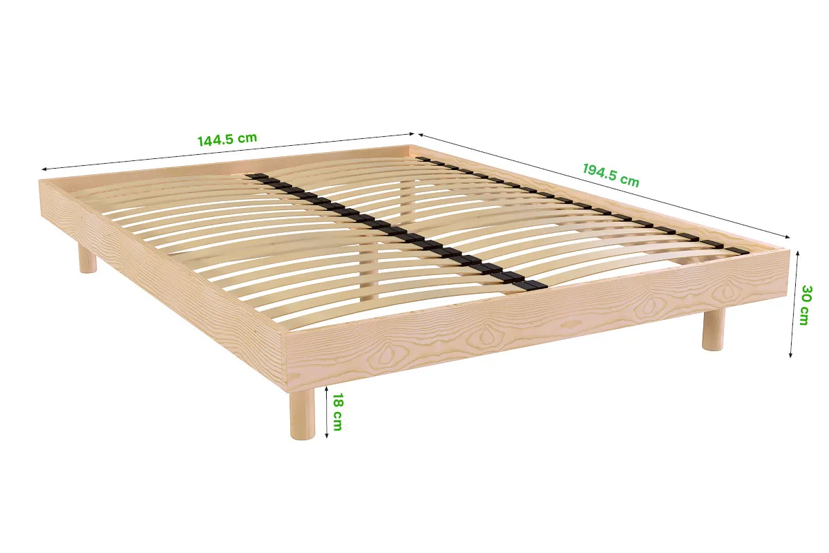 Sommier à lattes Kit Noé en bois massif — vue 5