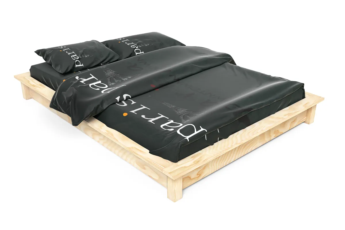 Lit futon Solido en bois massif — vue 4