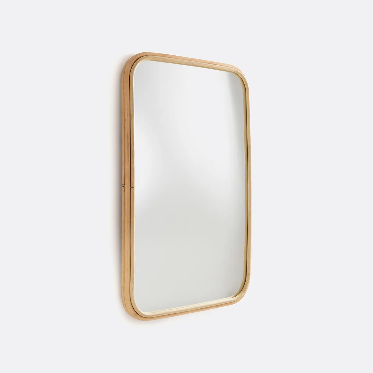 Miroir Rectangulaire En Rotin 60x90 Cm, Nogu
