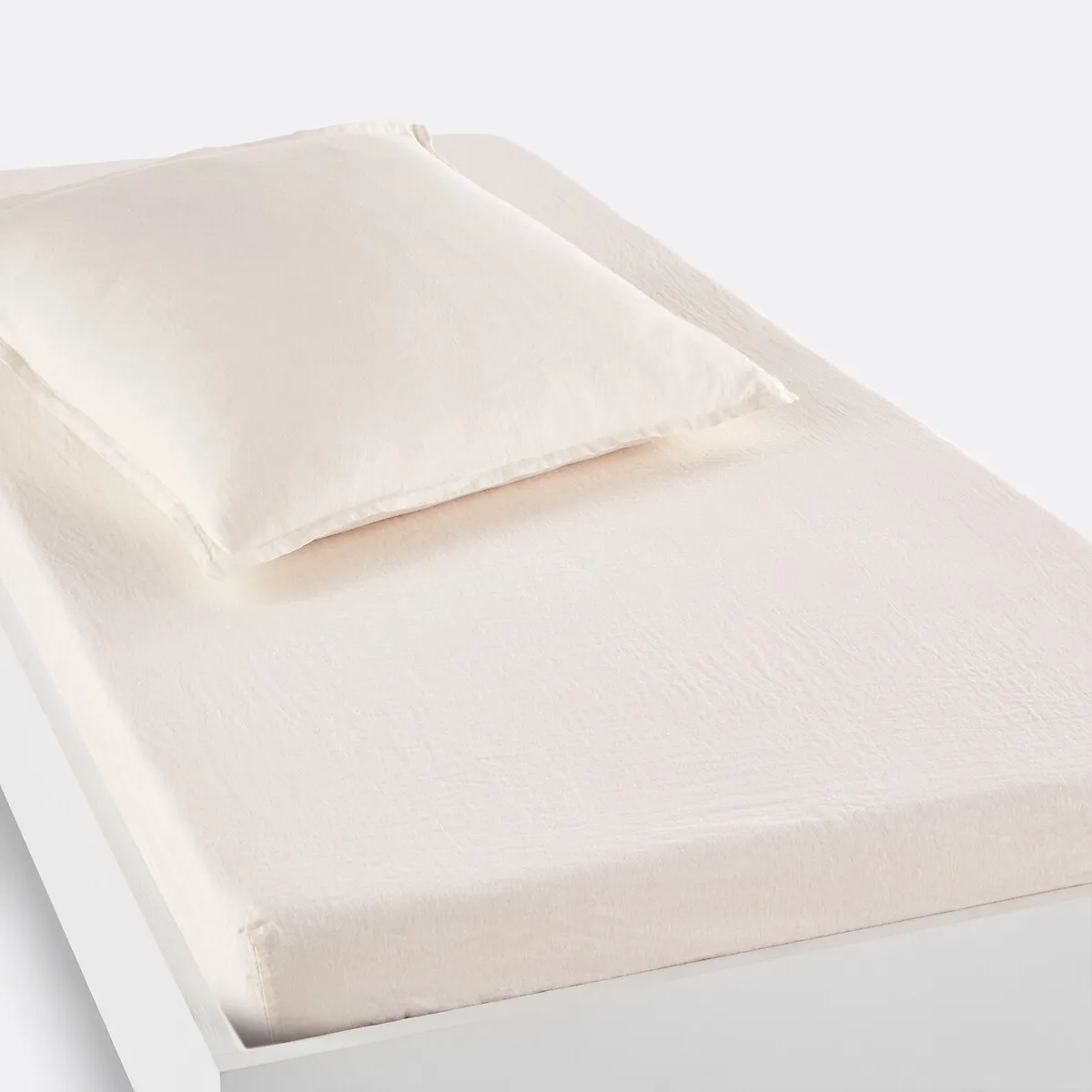 Drap Housse Enfant Lin Lavé, Bonnet 30cm, Linot
