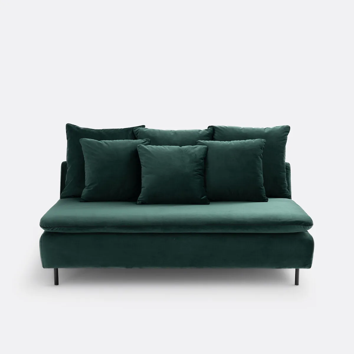 Banquette Modulable Velours, Ivete — vue 3