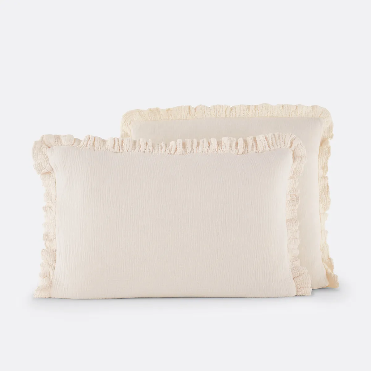 Taie D'oreiller Enfant Unie Gaze De Coton, Kumla