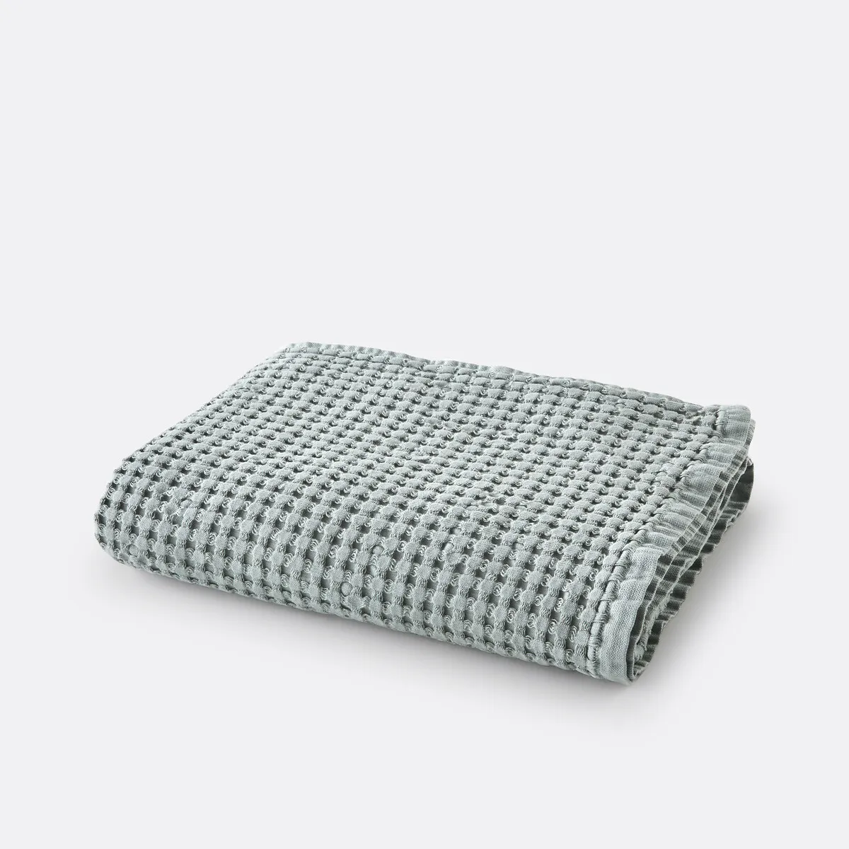 Drap De Bain Coton Effet Nid D'abeille, Tifli