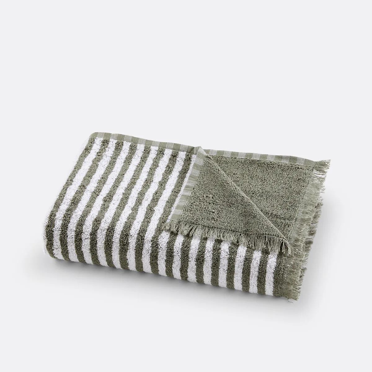 Drap De Bain Rayé Éponge 500 G, Arzon