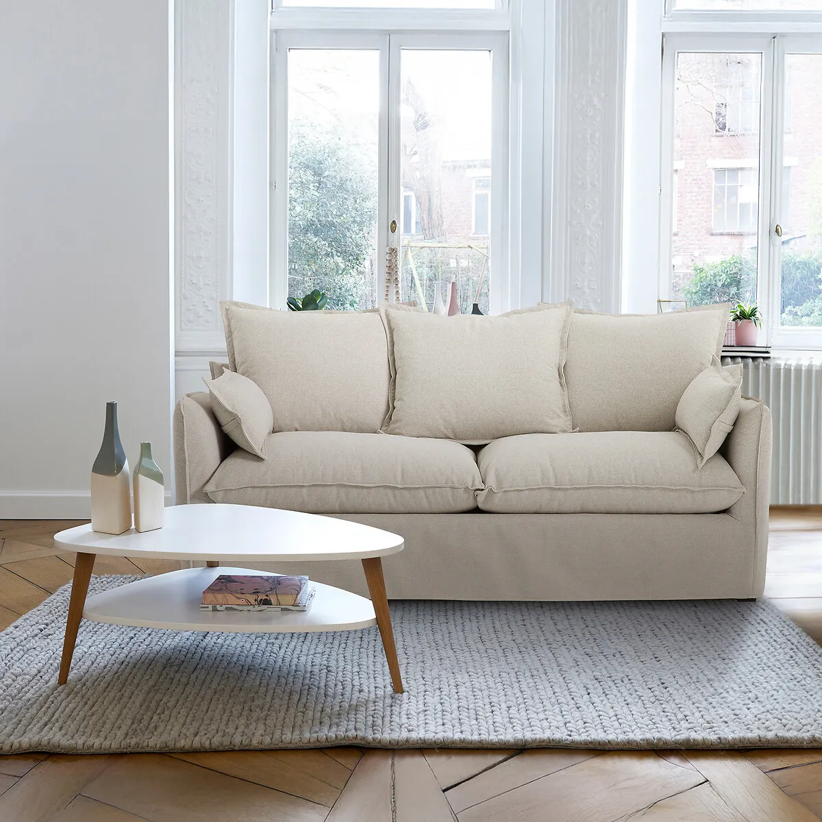 Canapé 2, 3, 4 Ou 5 Places, Déhoussable, En Polyester, ODNA — vue 3