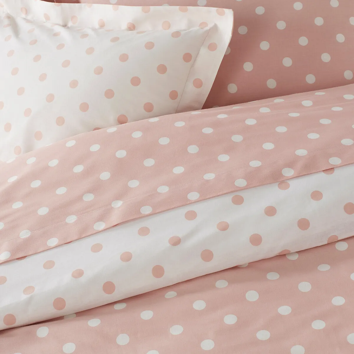 Housse De Couette Pur Coton Imprimé Pois, Clarisse — vue 3