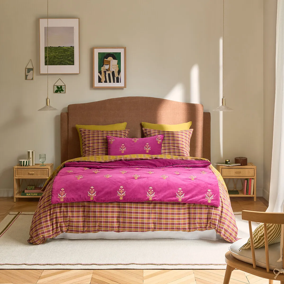 Edredon Matelassé Velours Côtelé Dylis — vue 3