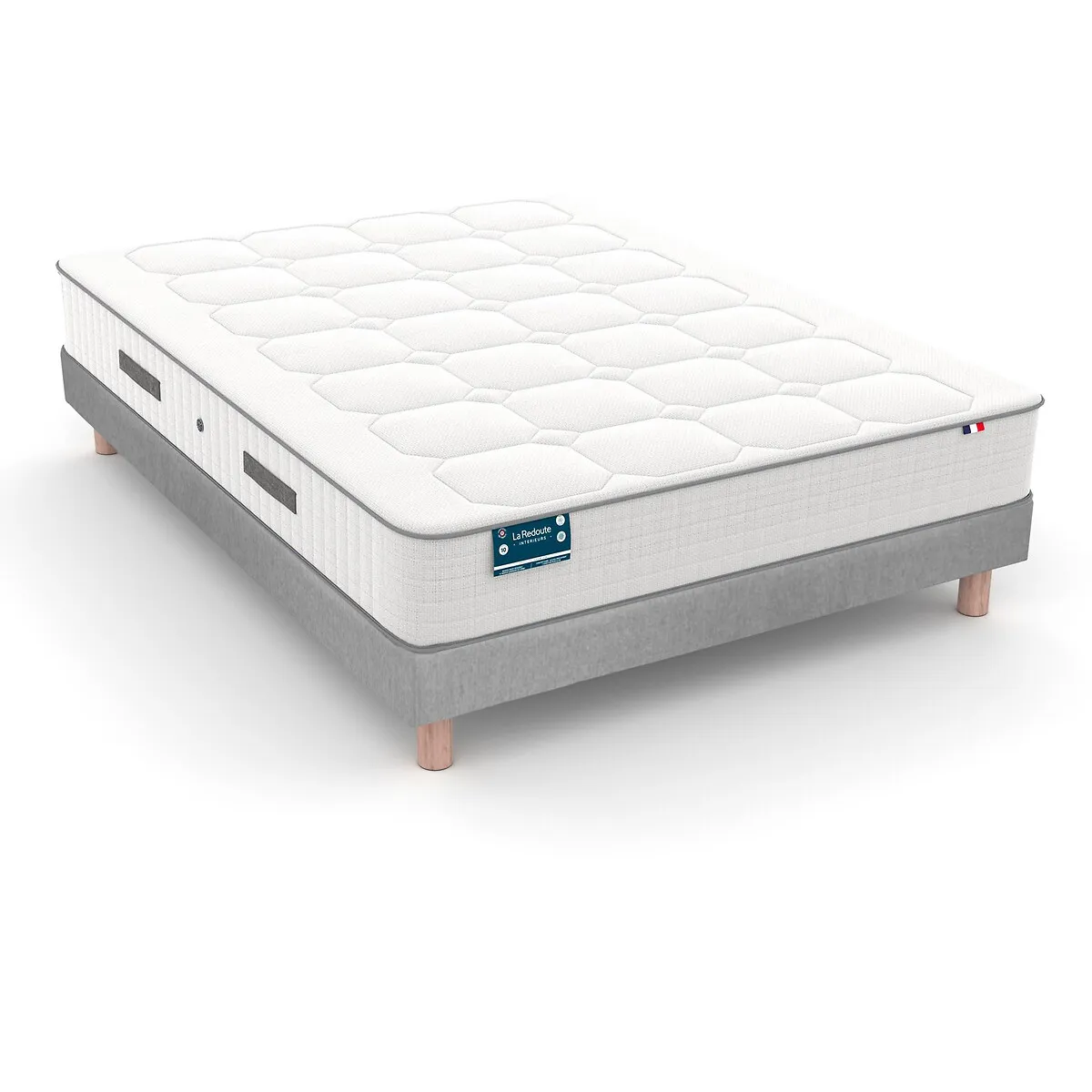 Ensemble Matelas 856 Ressorts Ensachés, Soutien Ferme, Accueil Enveloppant