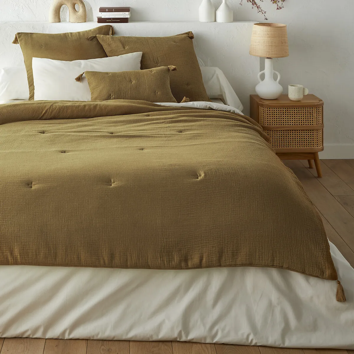 Housse Coussin Gaze De Coton Personnalisée Kumla — vue 3