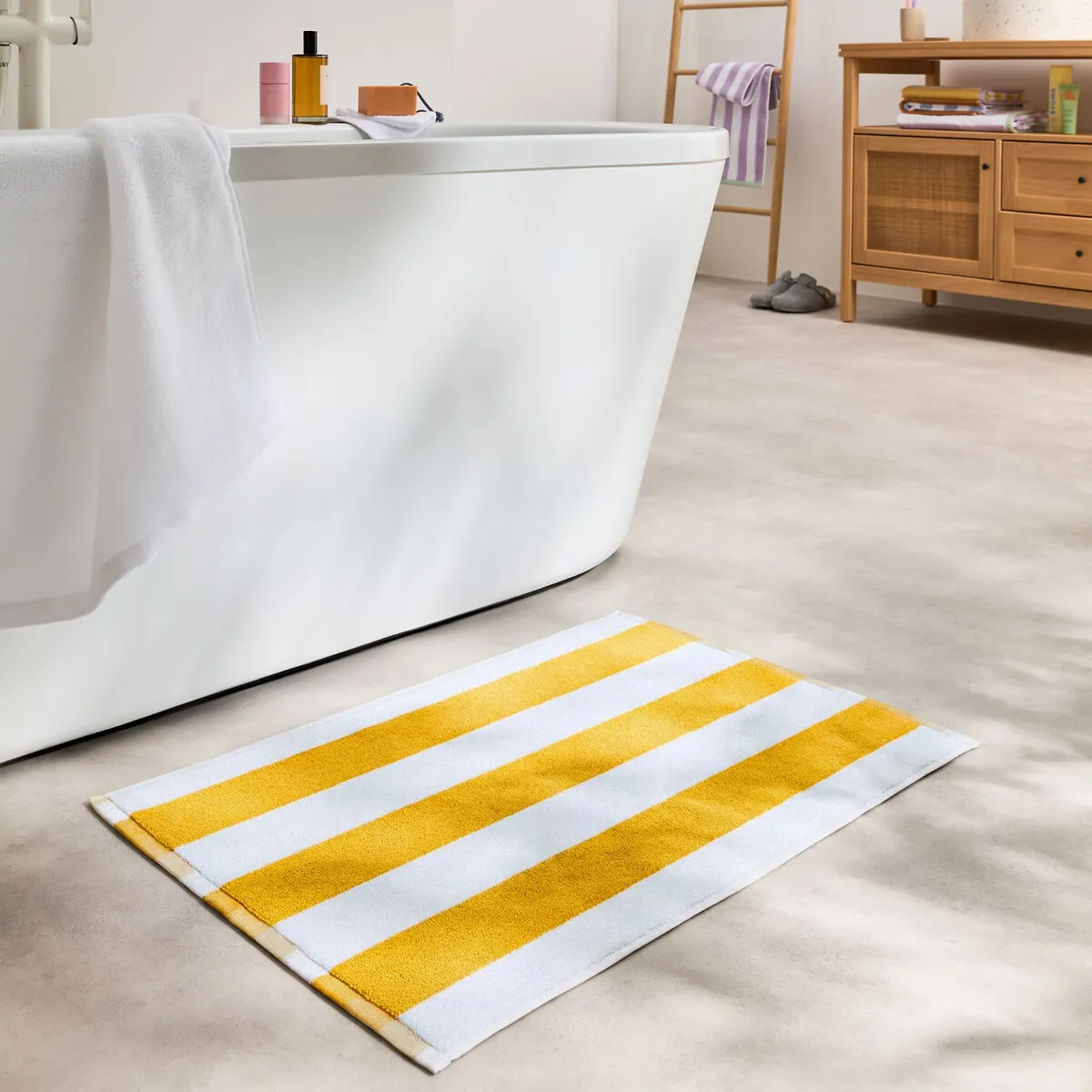 Tapis De Bain Éponge 1100 G/m² Réversible, Hendaye — vue 3