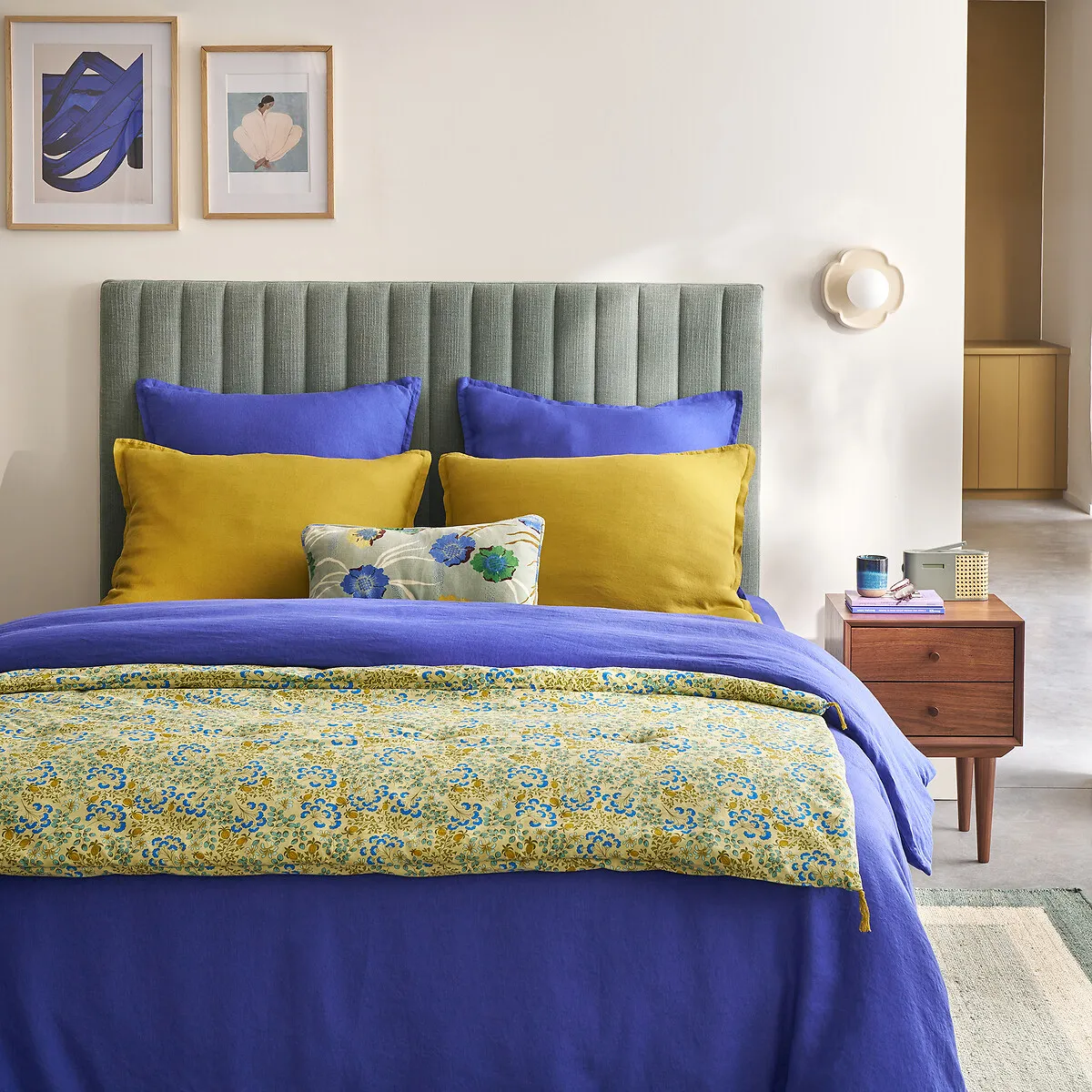 Tête De Lit En Tissu Chenille, JEDEON — vue 3