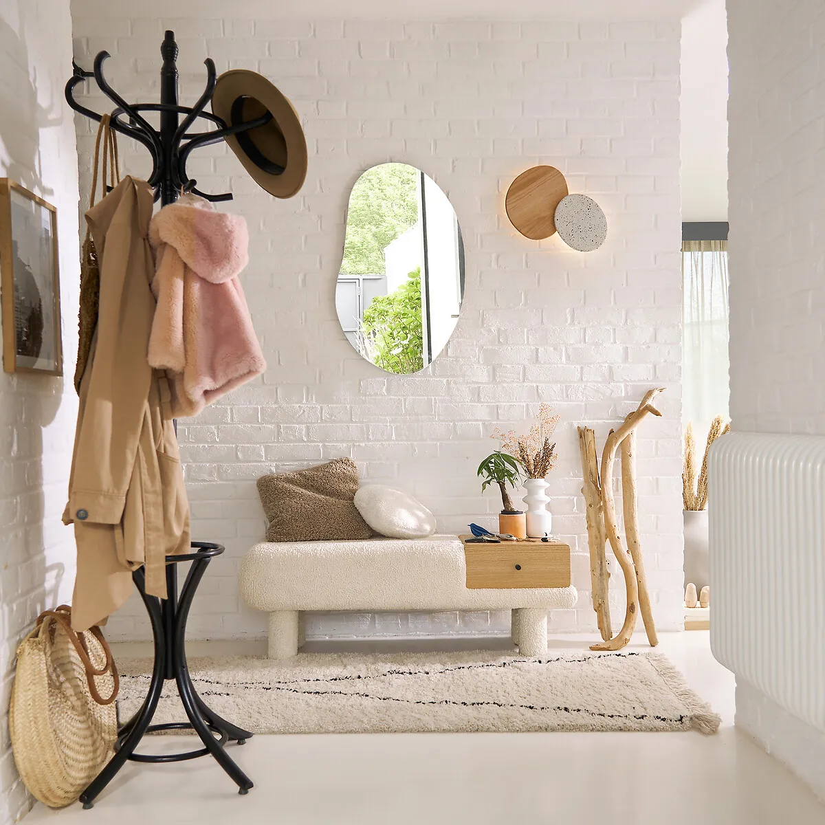 Miroir Forme Organique H85 Cm, Biface — vue 3