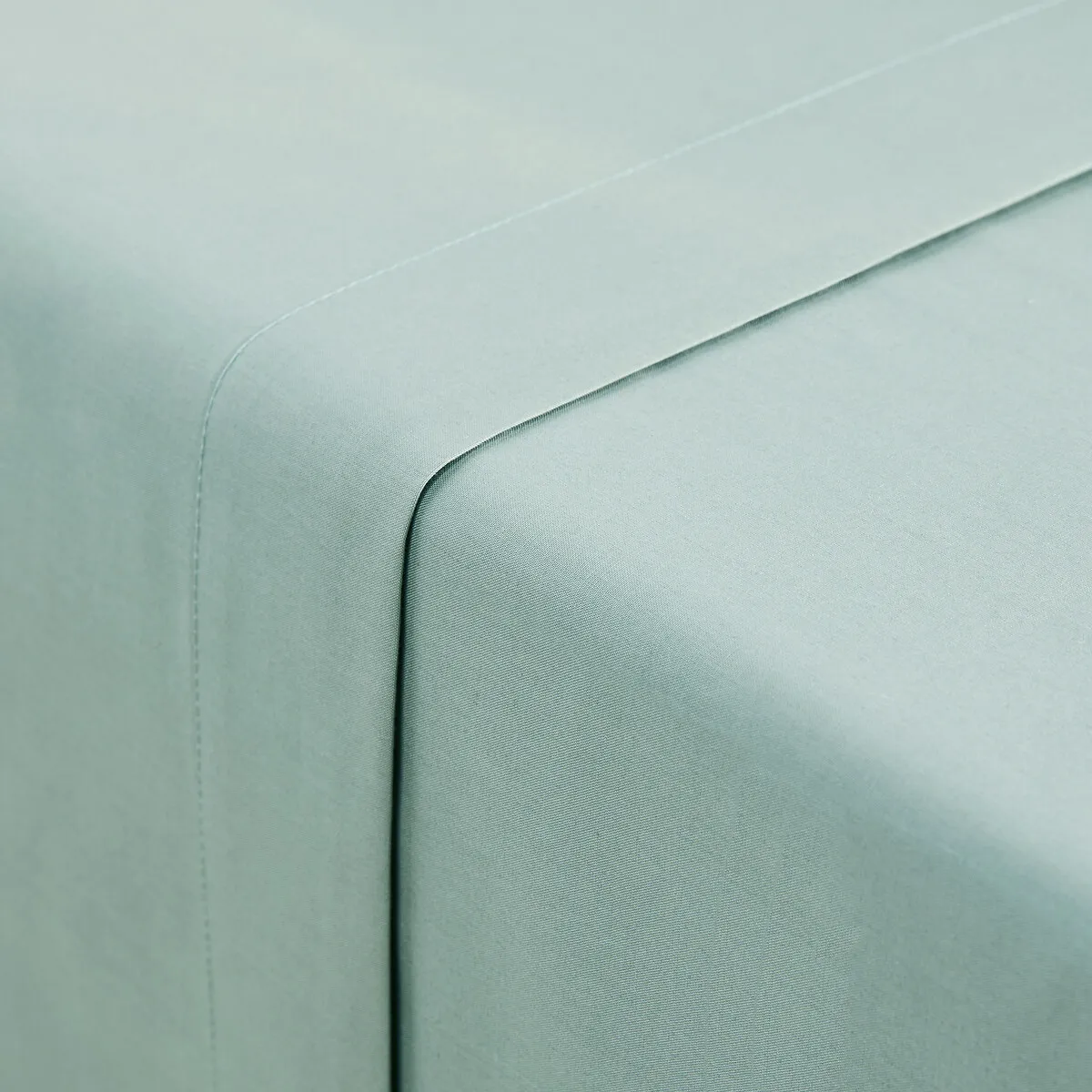 Drap Plat Uni En Percale De Coton, 80 Fils, Scenario — vue 3