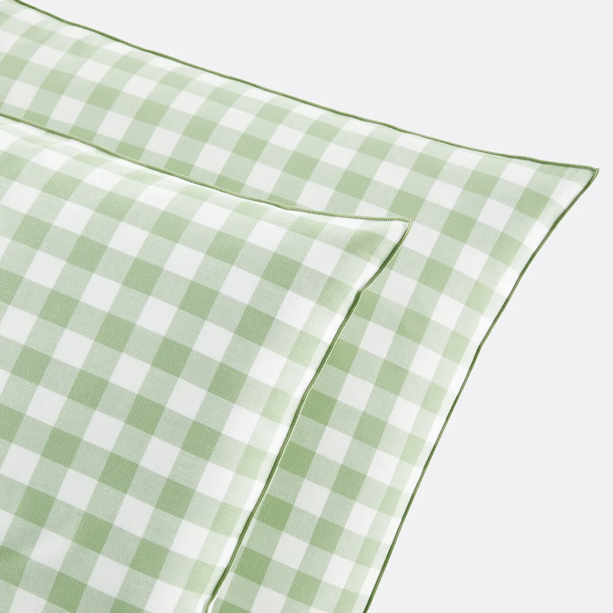 Taie D'oreiller Coton, Veldi Vert — vue 3