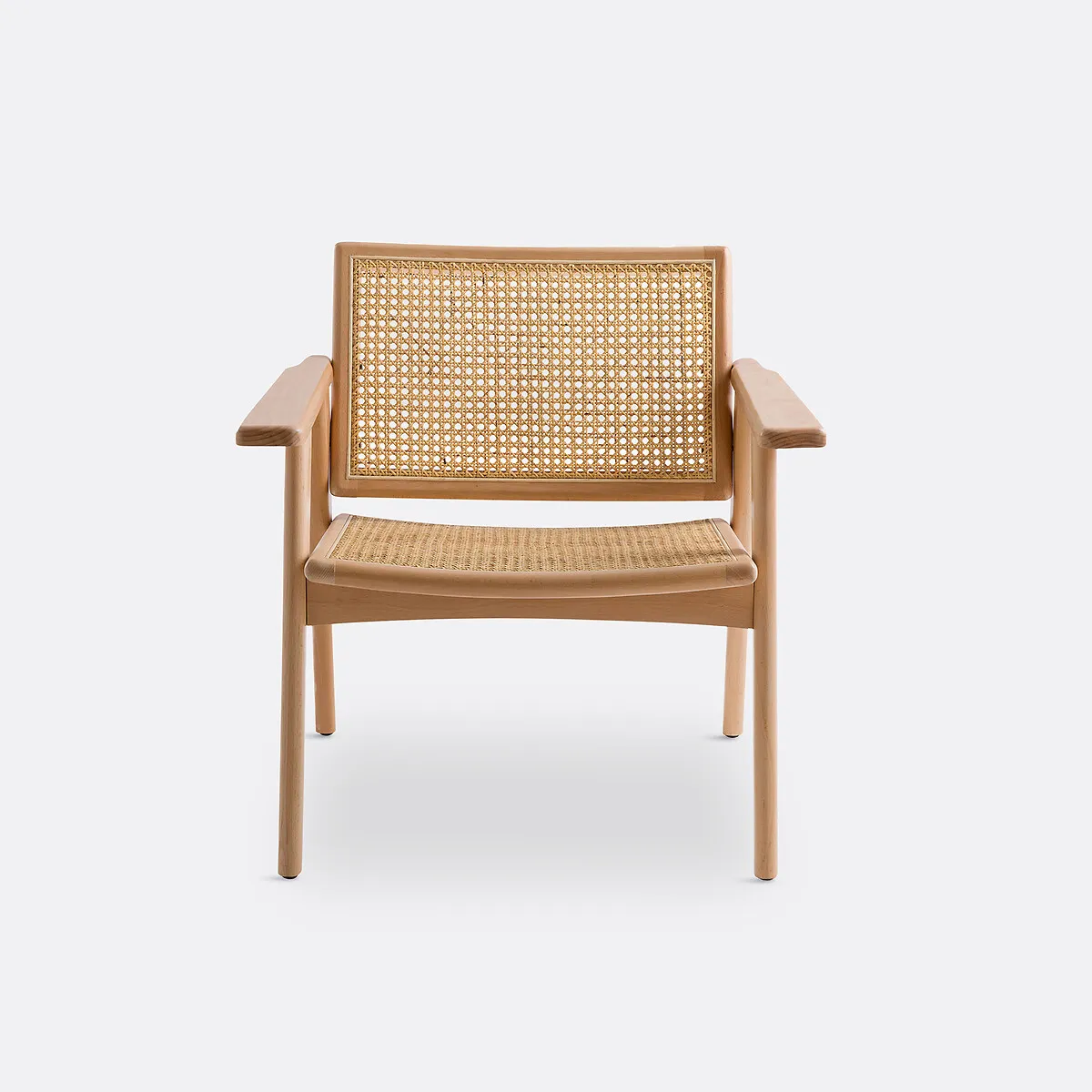 Fauteuil Hêtre Et Cannage, Lons — vue 3