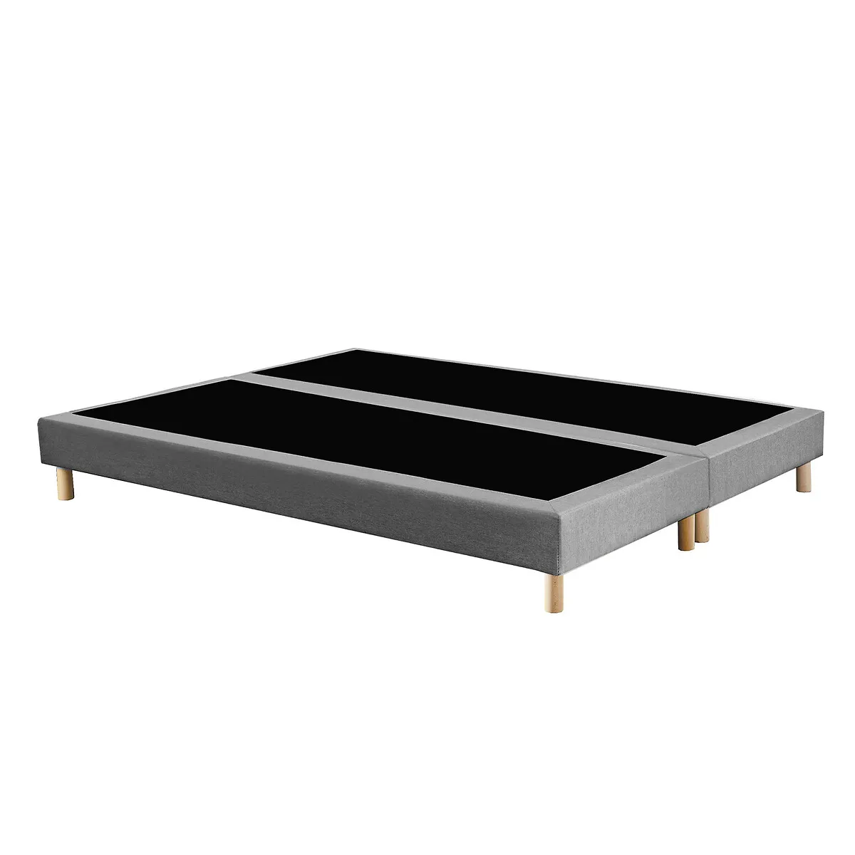Sommier Tapissier Déco 12 Lattes Avec Pieds — vue 3