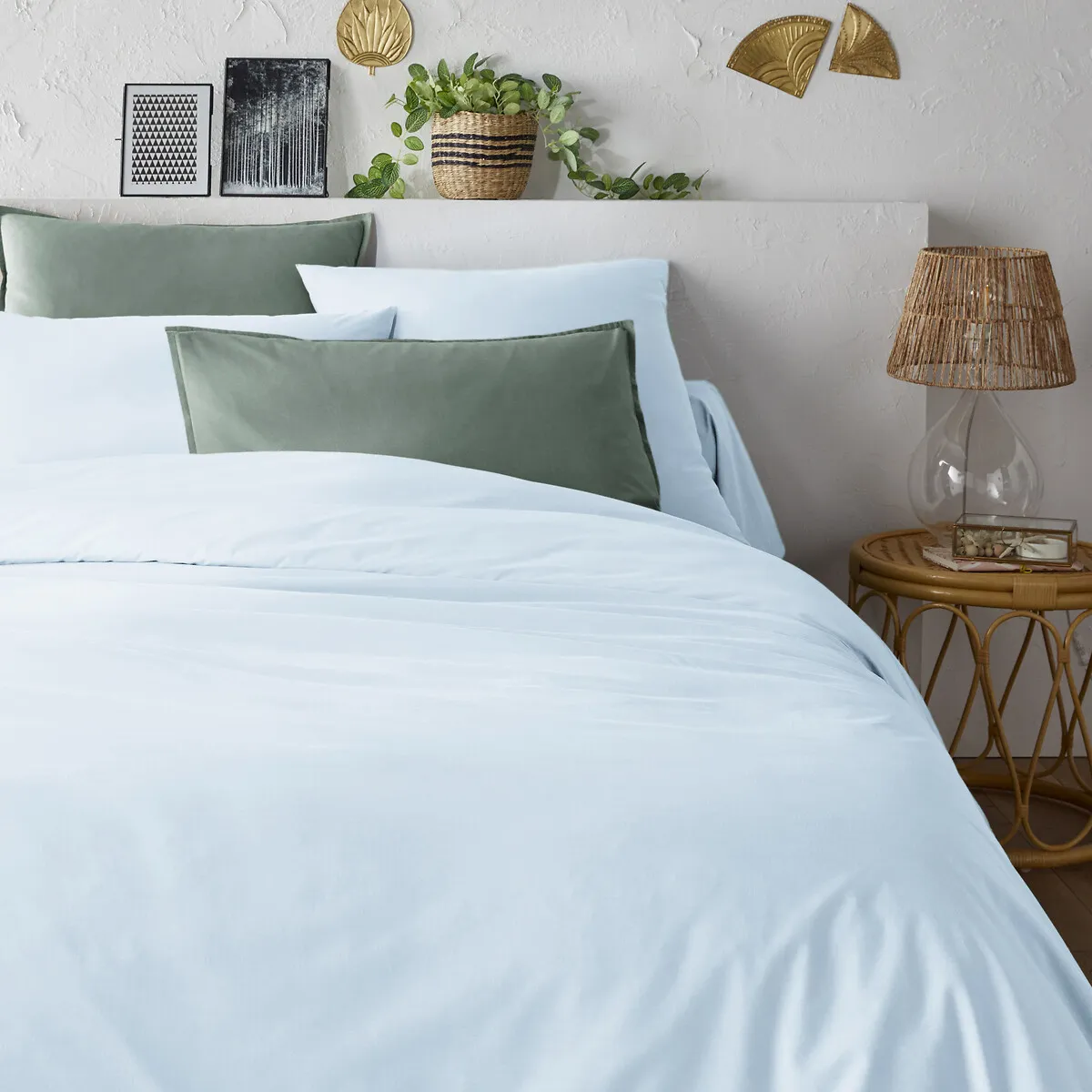 Taie De Traversin Unie Percale Coton Bio Scenario — vue 3