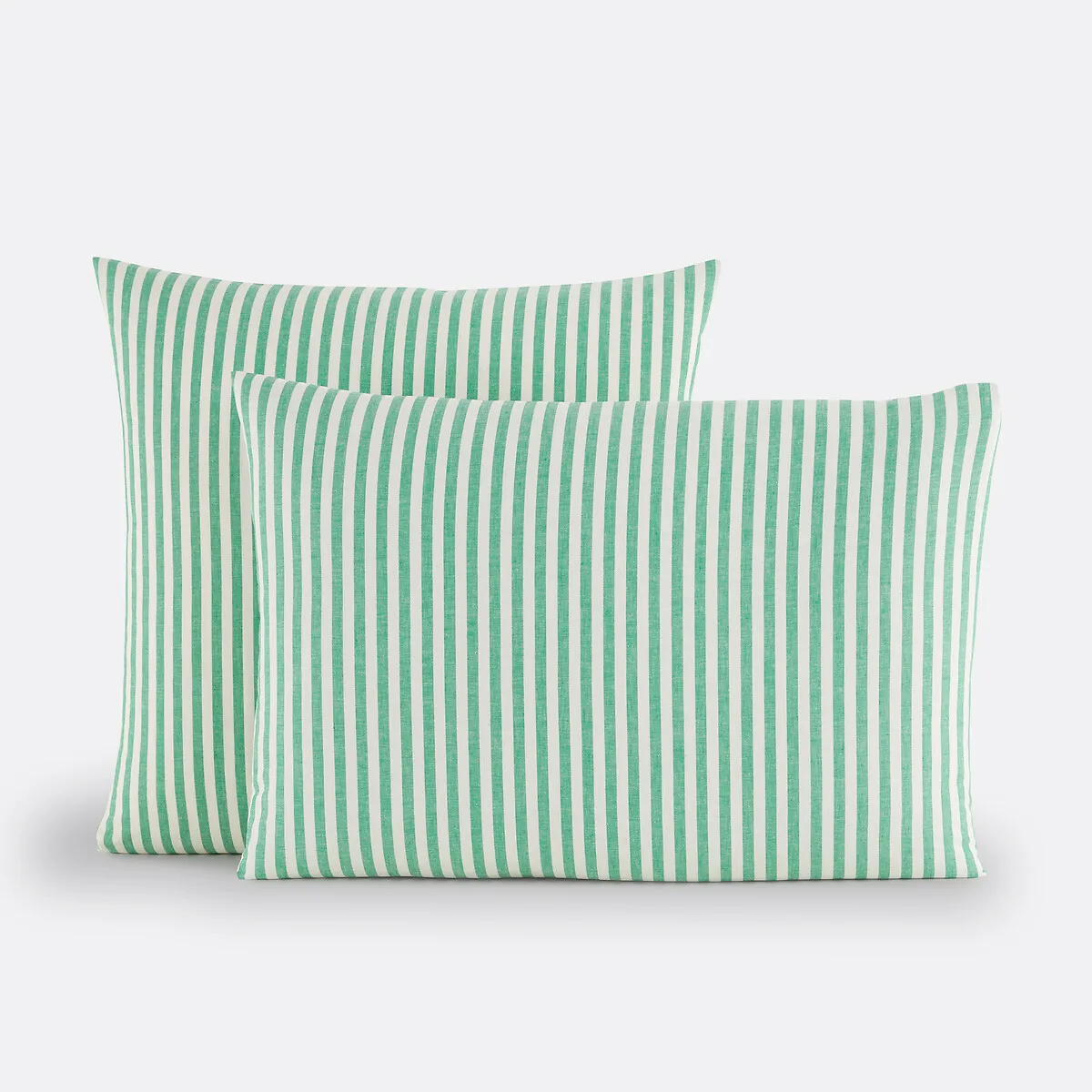 Taie D'oreiller En Coton, SOIZIC VERT