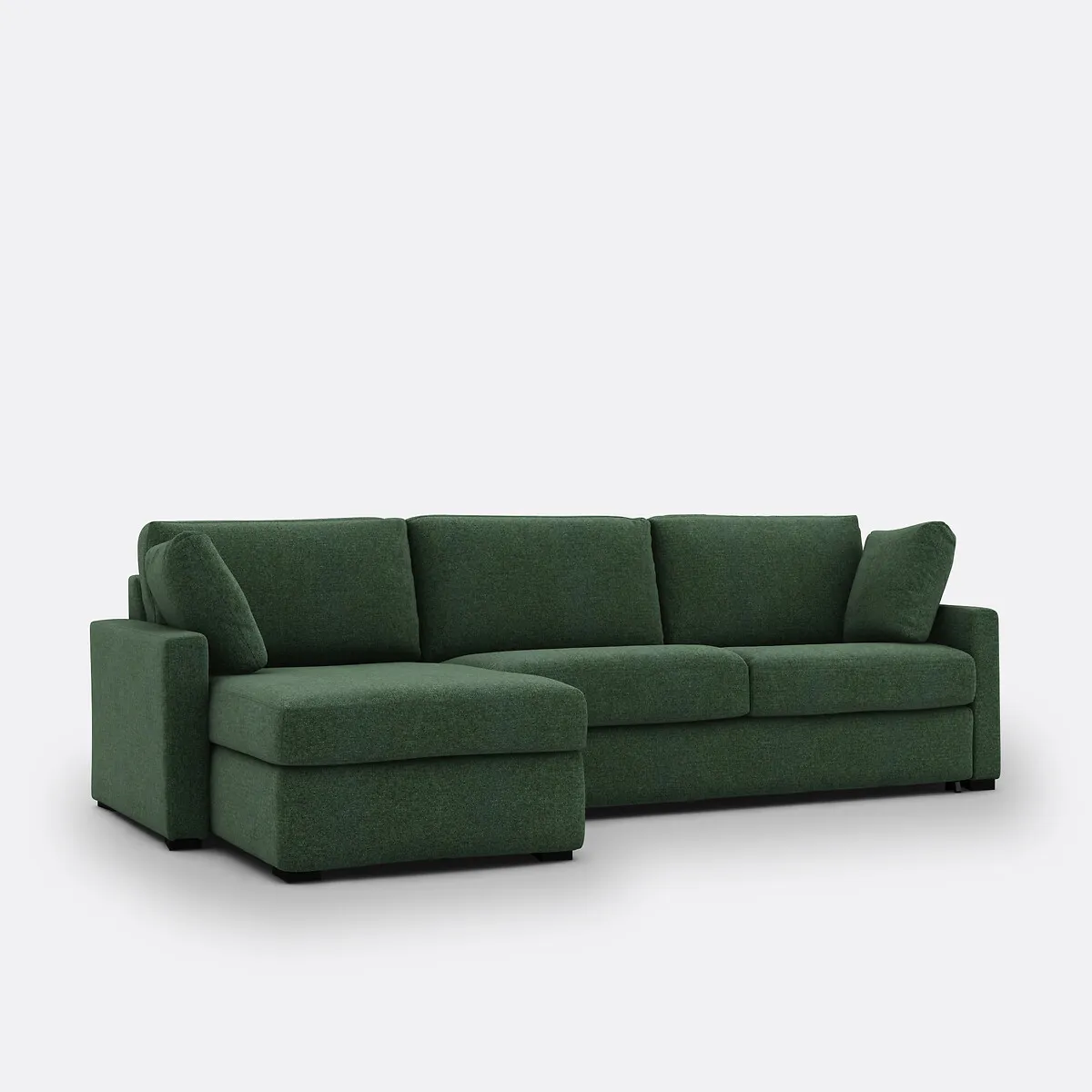 Canapé D'angle, Convertible, 4 Places, En Polyester, Mousse, TIMOR — vue 3