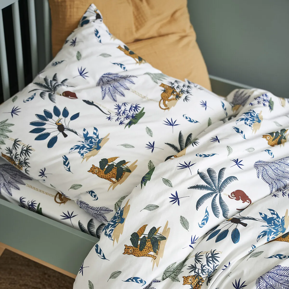 Housse De Couette Coton Biologique, Petite Jungle — vue 3