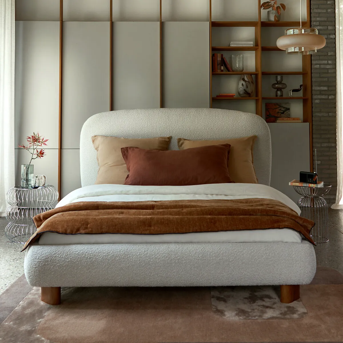 Tête De Lit Tissu Bouclette, Mila — vue 3