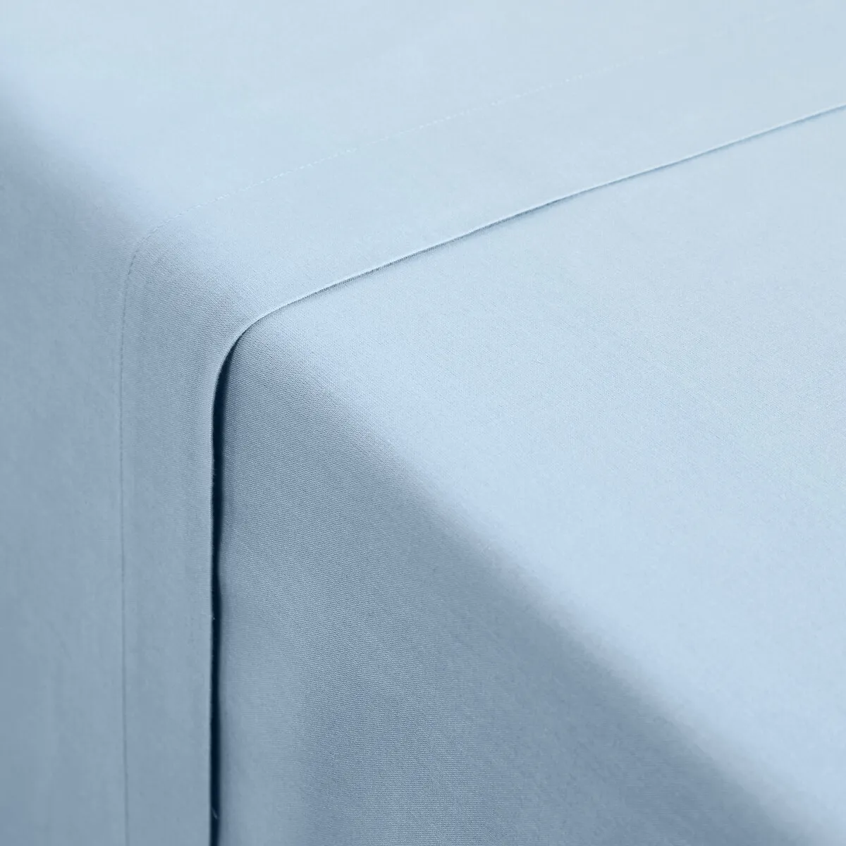 Drap Plat Uni En Coton Lavé, Scenario — vue 3