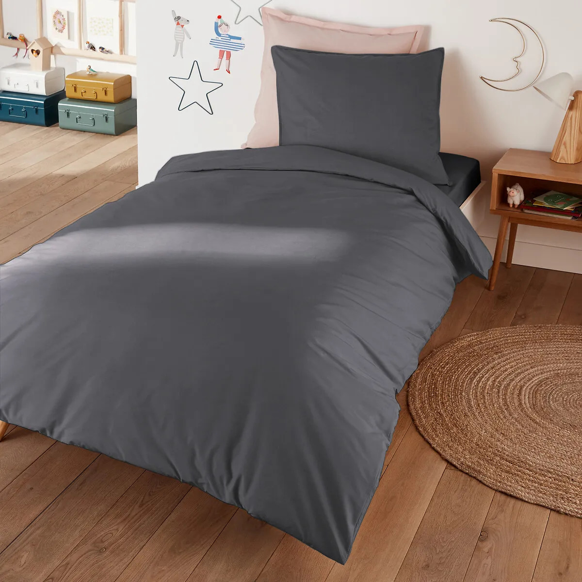 Taie D'oreiller En Percale De Coton, 80 Fils, Scénario — vue 3