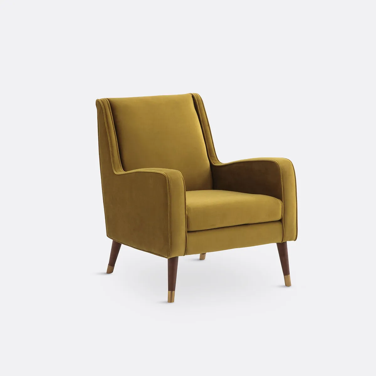 Fauteuil, En Velours, (Y) — vue 3