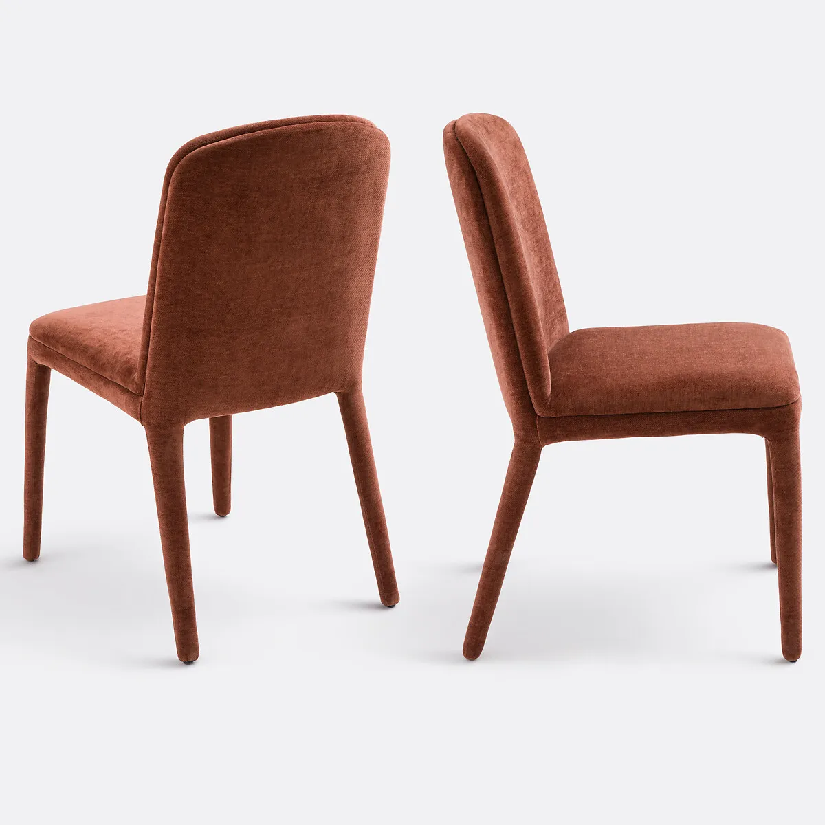 Lot De 2 Chaises Gainées Tissu, Wilga — vue 3