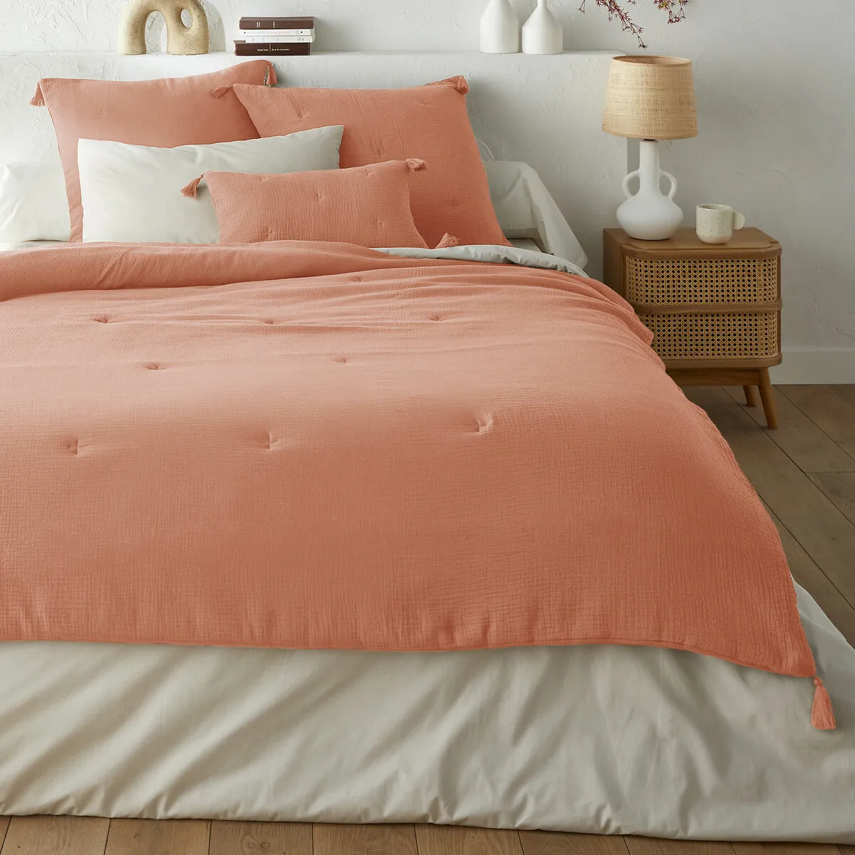 Housse Coussin Gaze De Coton Personnalisée Kumla — vue 3