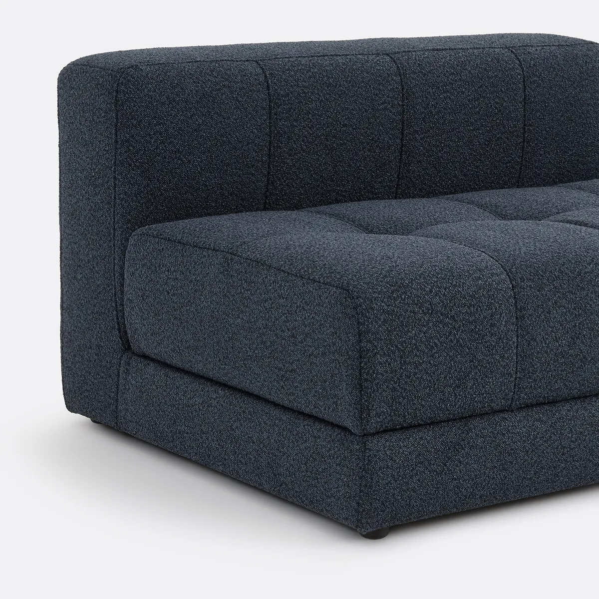 Banquette Assise Pivotante, Droit, Modulable, En Bouclette Fine, FANO — vue 3