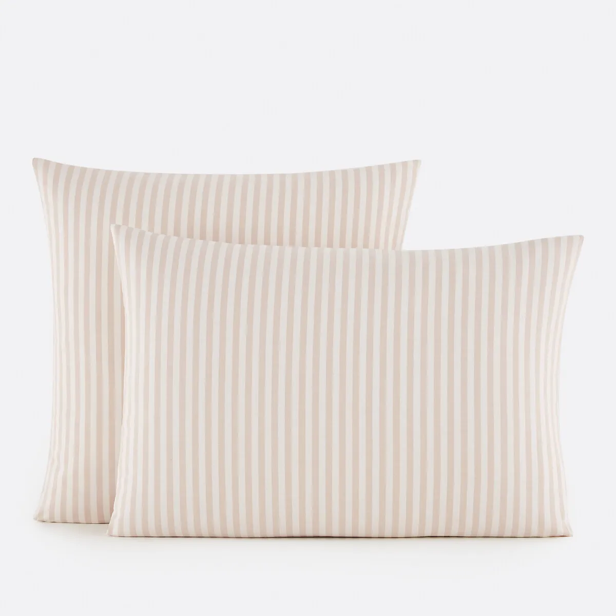 Taie D'oreiller En Coton, SOIZIC BEIGE