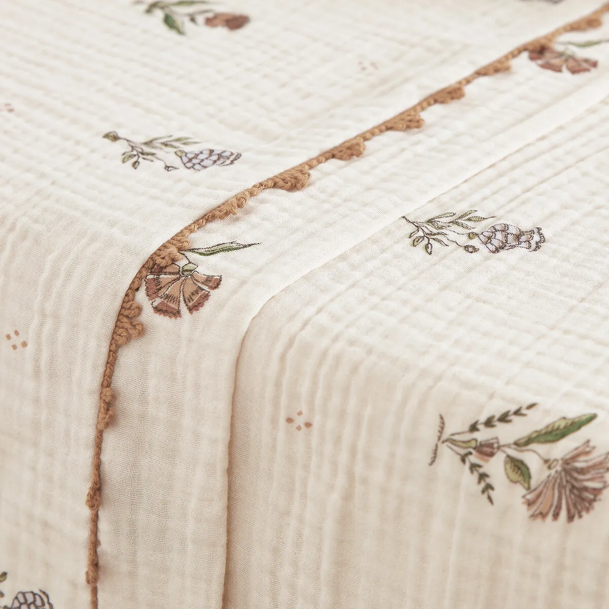 Drap Plat Gaze De Coton, Emeline — vue 3