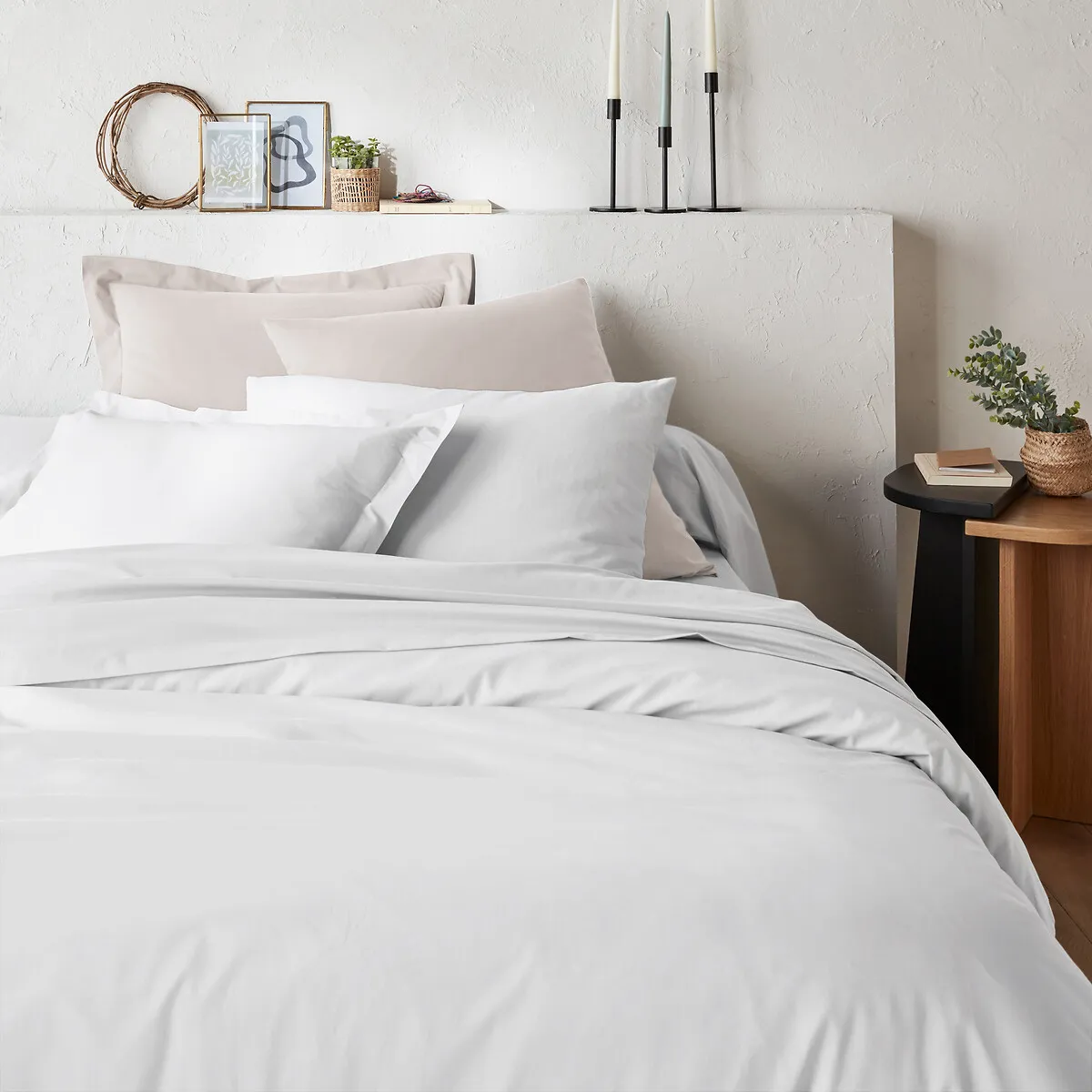Taie Oreiller Unie En Coton Bio Scenario — vue 3