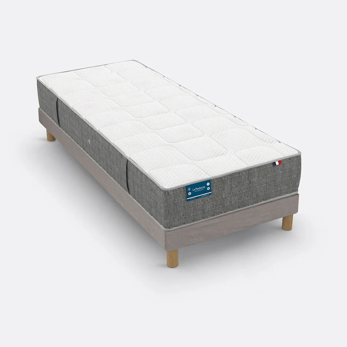 Ensemble Matelas 660 Ressorts, Soutien Ferme, Accueil Moelleux — vue 3