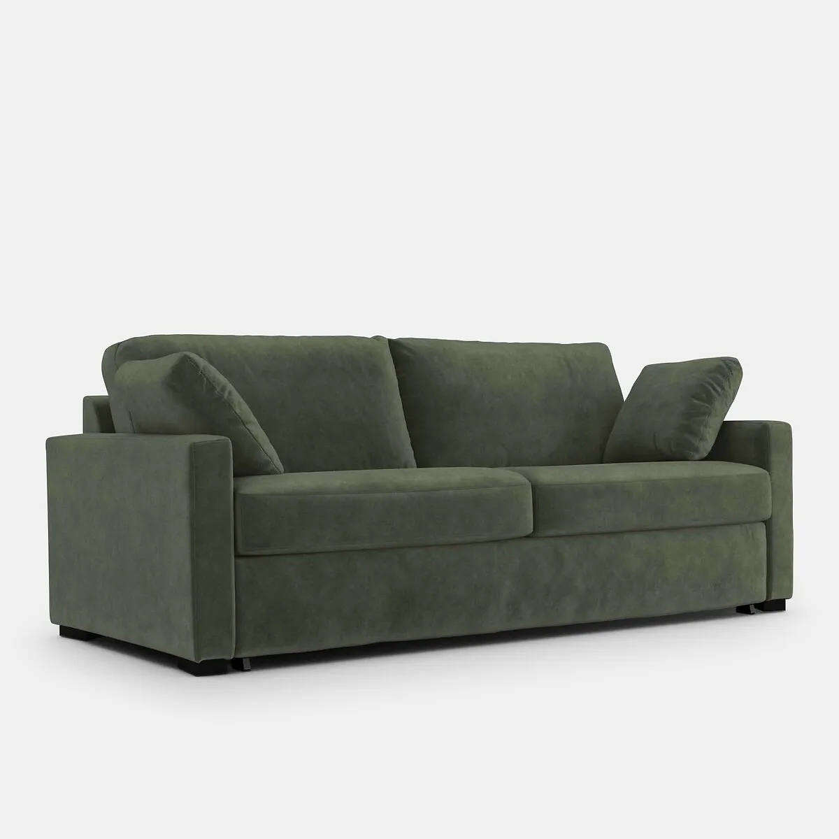 Canapé Convertible 2, 3 Ou 4 Places, Comfort Bultex®, En Velours, TIMOR — vue 3