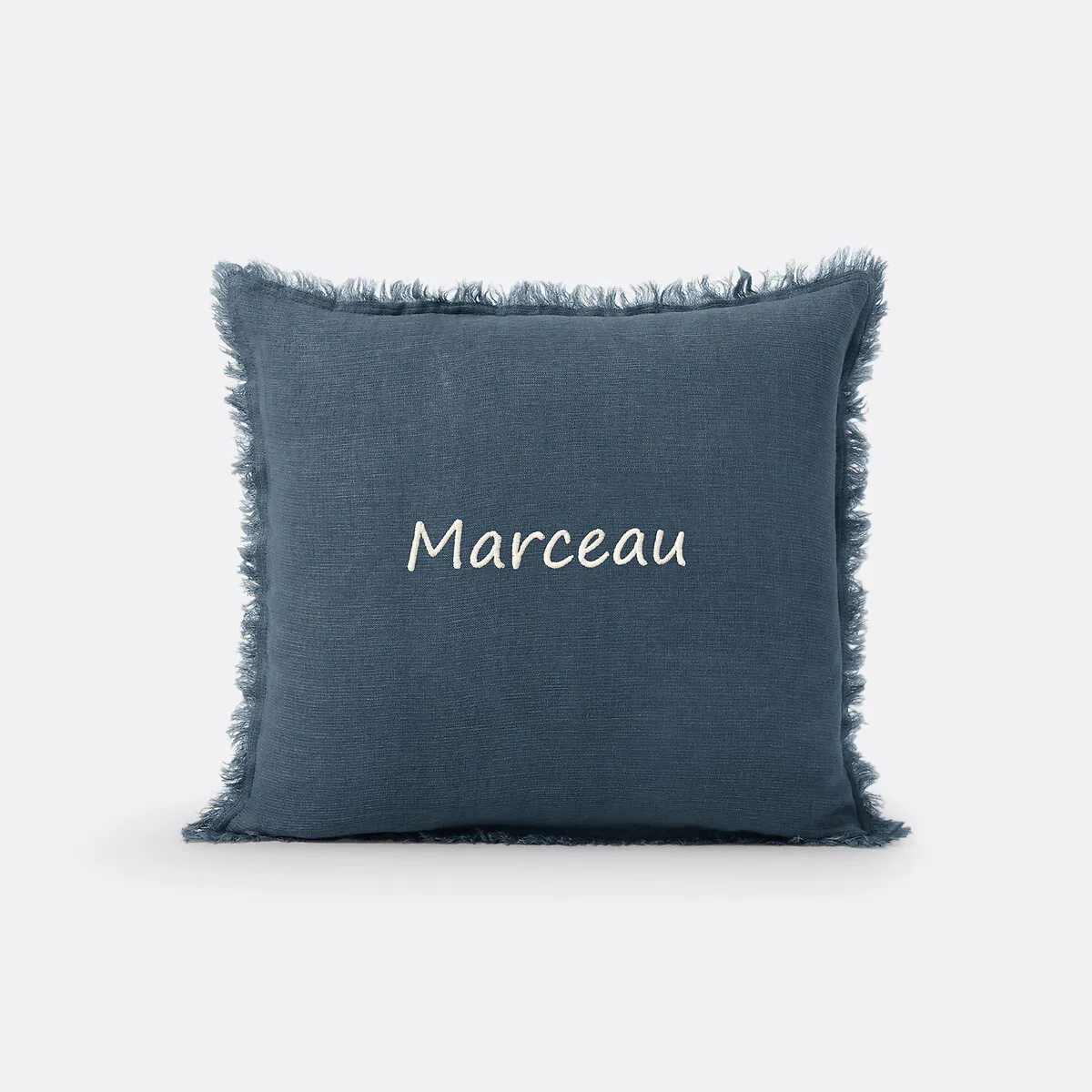 Housse Coussin Pur Lin Lavé Personnalisée, Linange — vue 3