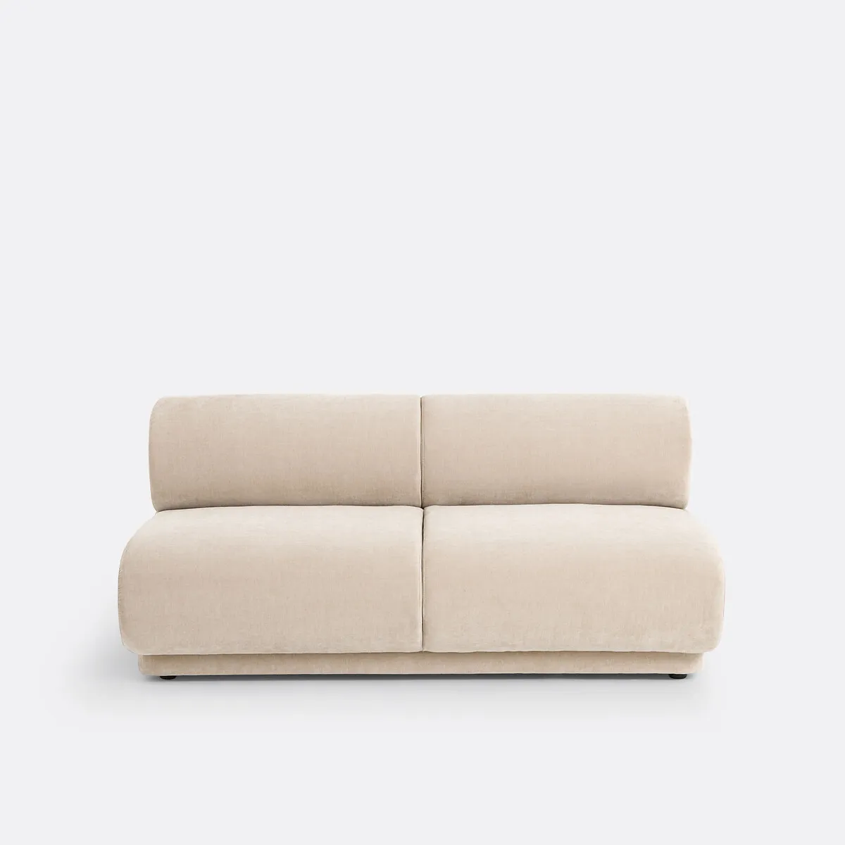 Banquette Modulable Velours Texturé, Teide