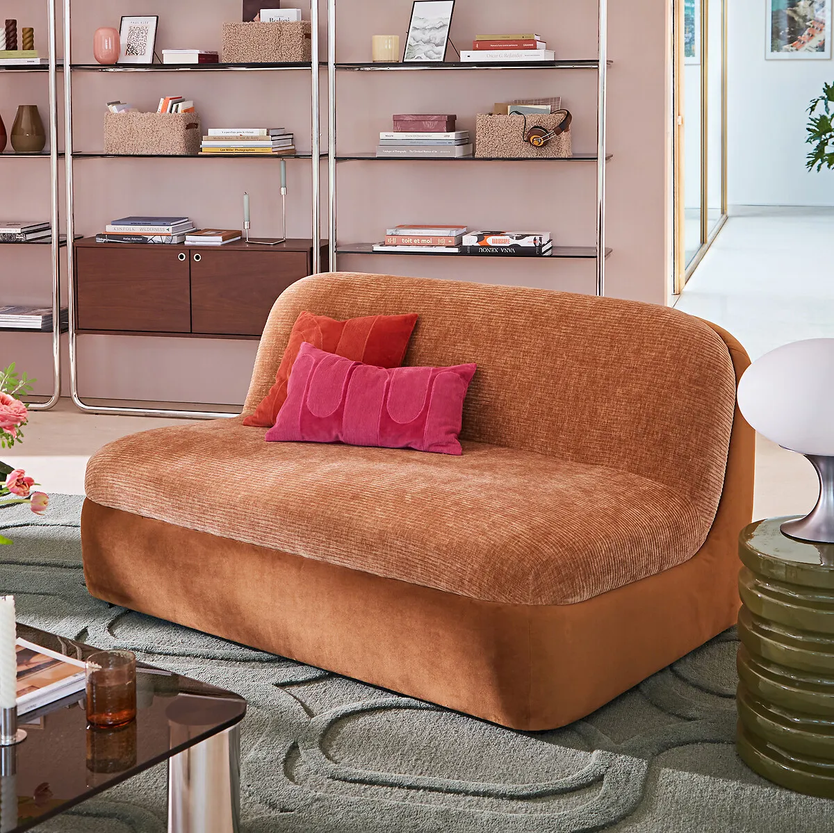 Banquette 2 Places, Velours, Ventis — vue 3