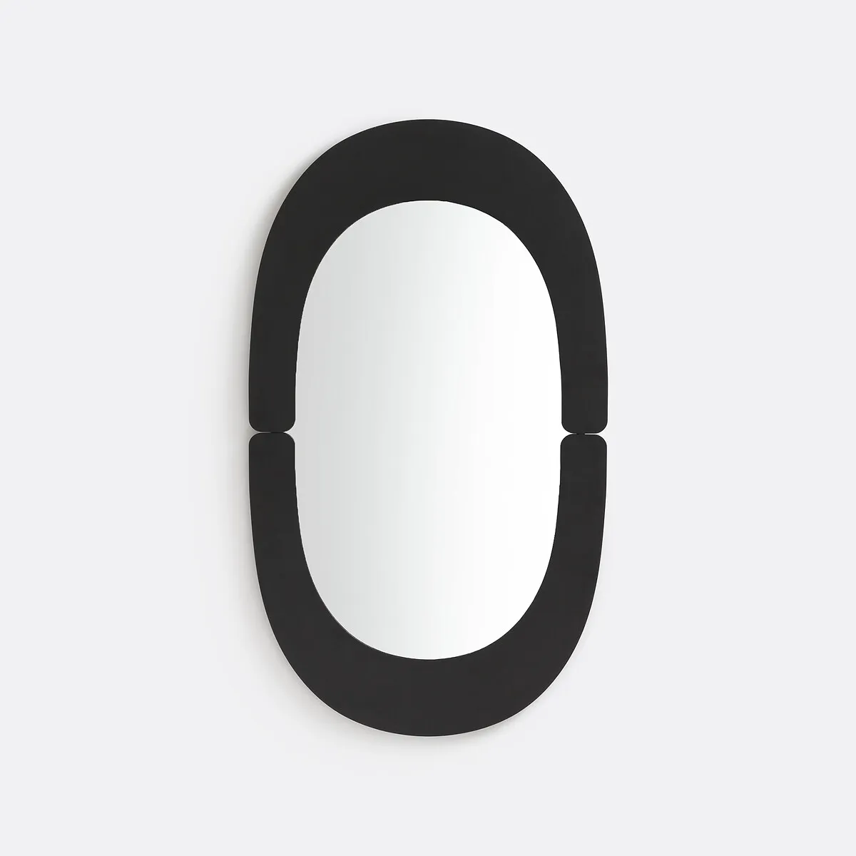 Miroir Ovale En Métal Fer, Cory