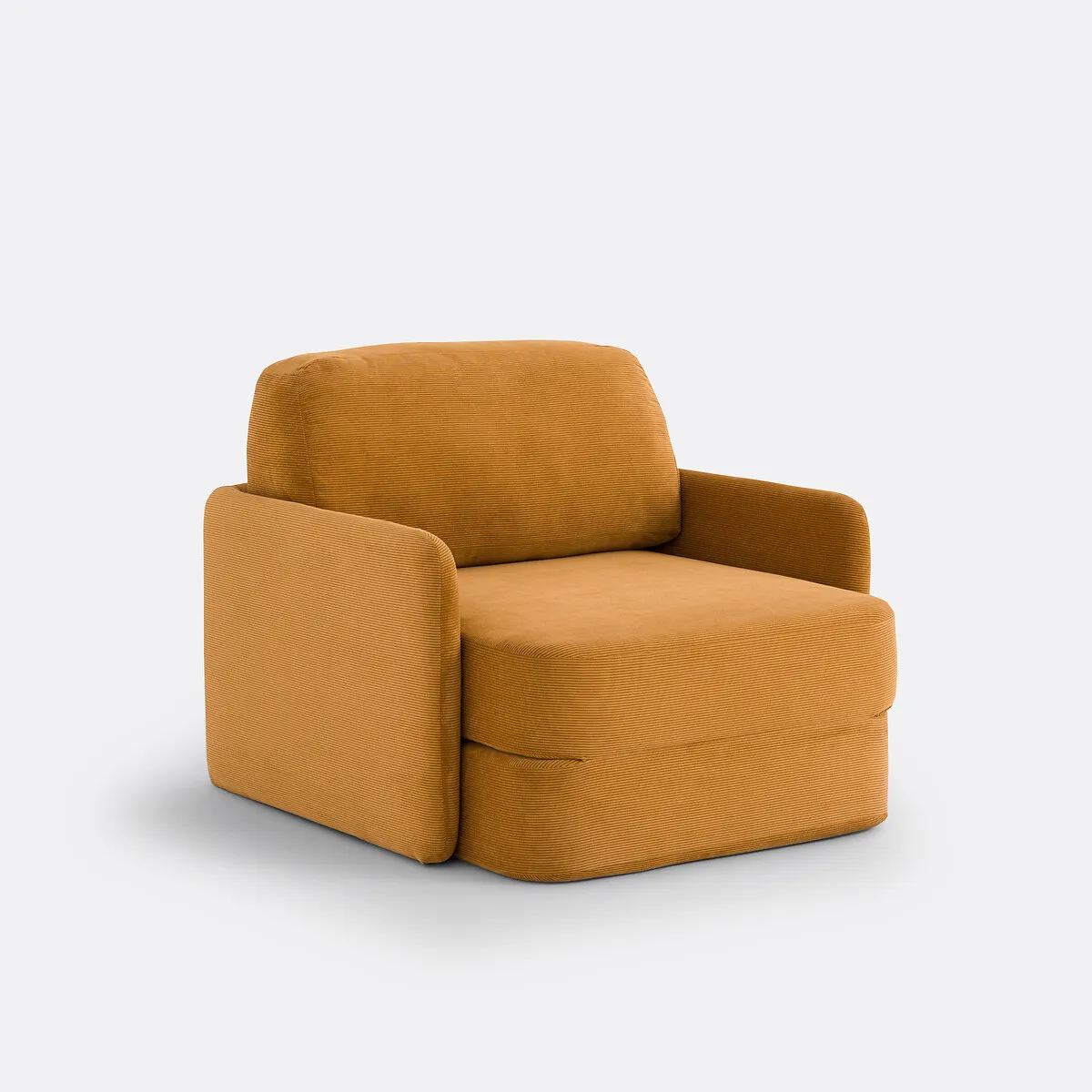 Fauteuil Convertible, En Velours Côtelé, HALEY